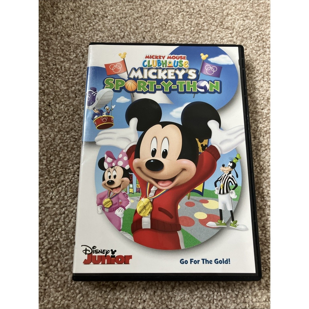 Mickey Mouse Clubhouse Mickey's Sport-Y-Thon DVD Used Disney Junior